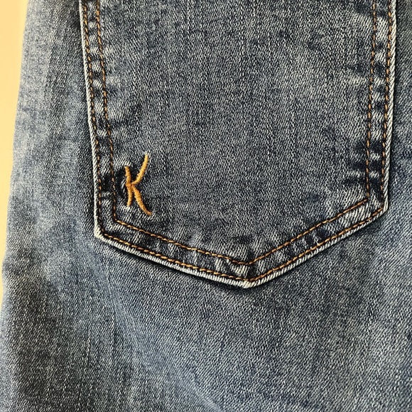 Kut from the Kloth Medium Wash Cropped Women's Denim Jeans Size 8 - Picture 3 of 15